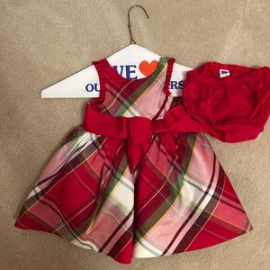 Janie & Jack Plaid Holiday Dress